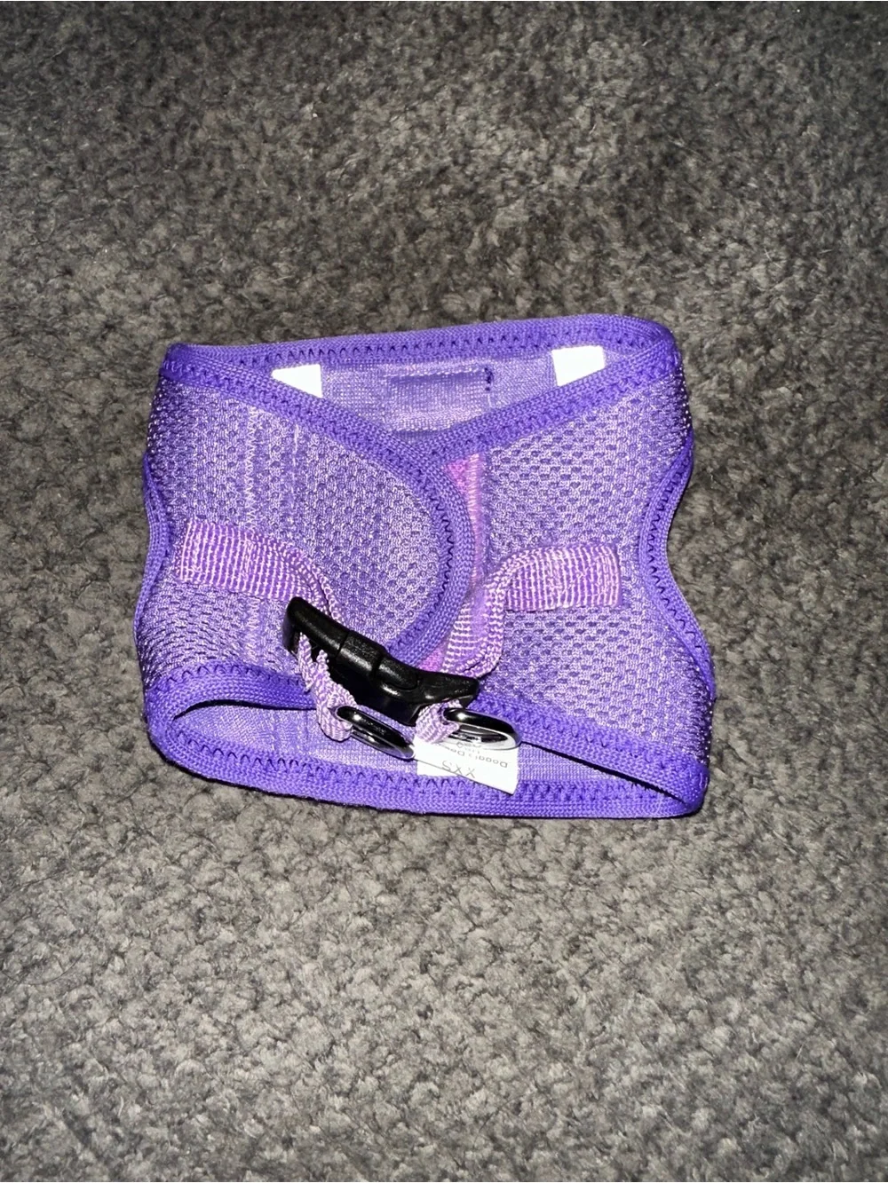 Doggie Design Purple Vest/Harness Size XXS